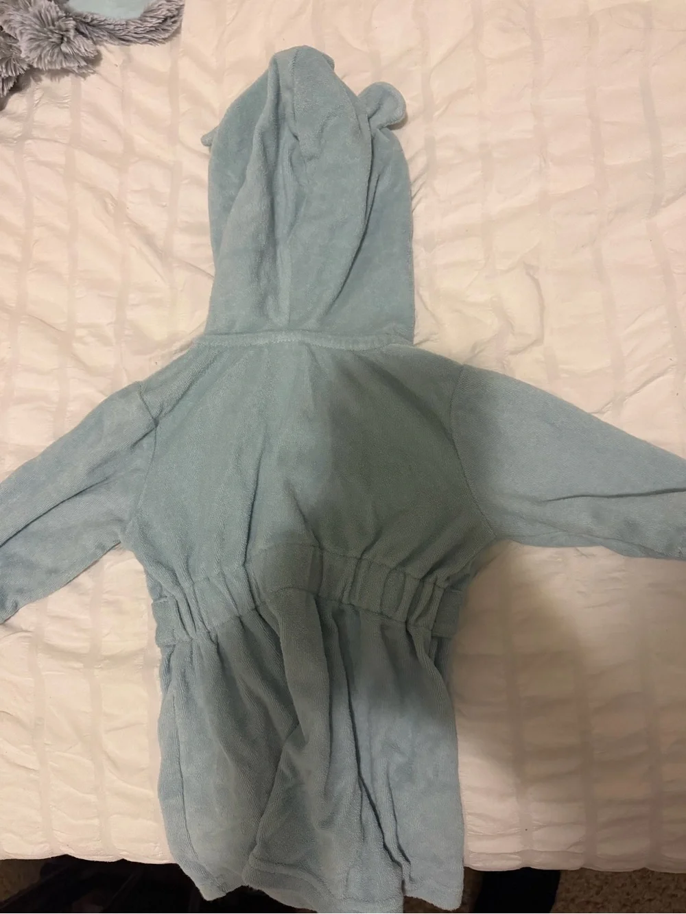 Carter's Light Blue Bear 0-9 Month Baby Robe